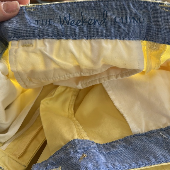 Talbots the weekend chino in yellow women’s size 4. - Picture 4 of 6